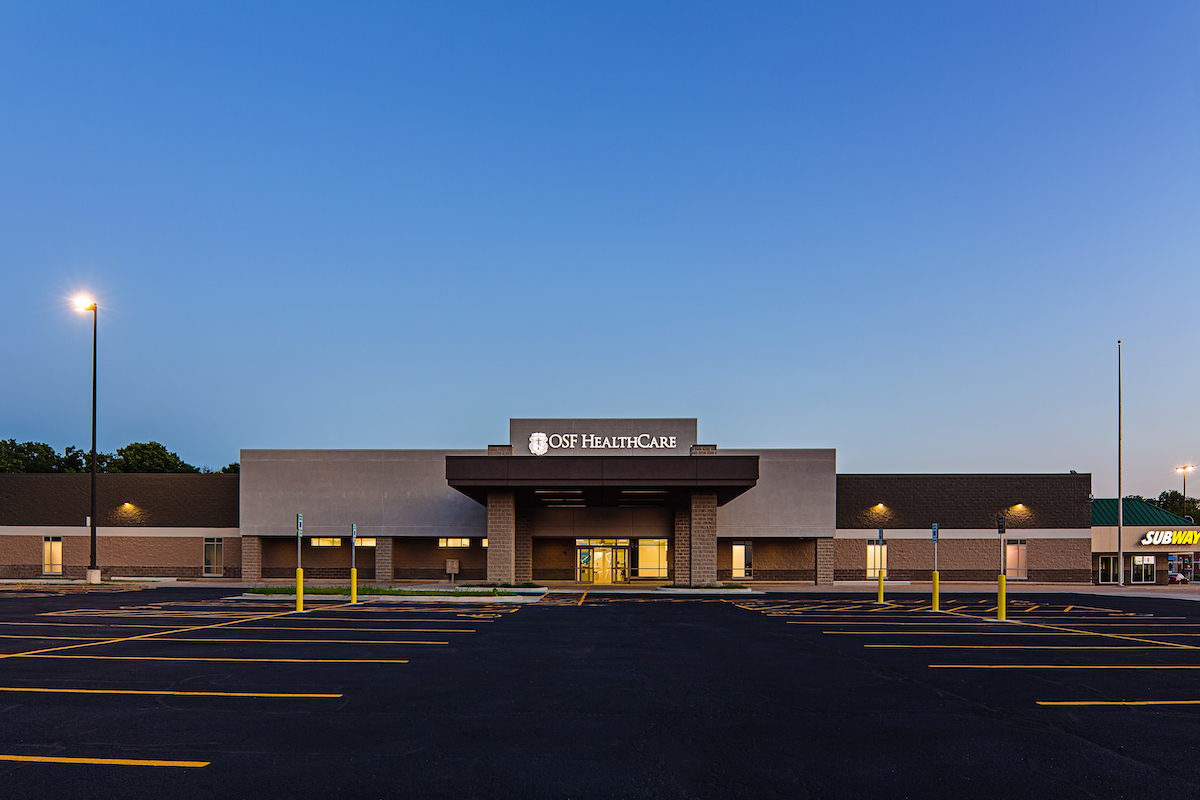 OSF Clinic Consolidation POINTCORE Construction